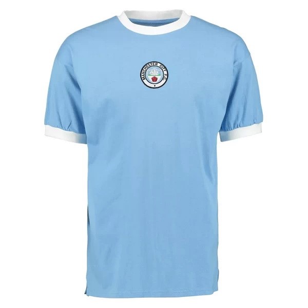 Authentic Camiseta Manchester City 1ª Retro 1972 Azul